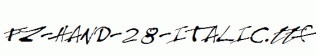 FZ-HAND-28-ITALIC.ttf