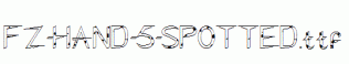 FZ-HAND-5-SPOTTED.ttf