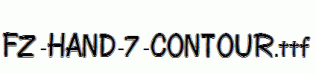 FZ-HAND-7-CONTOUR.ttf
