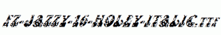 FZ-JAZZY-16-HOLEY-ITALIC.ttf