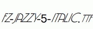 FZ-JAZZY-5-ITALIC.ttf