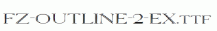FZ-OUTLINE-2-EX.ttf