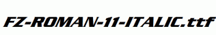 FZ-ROMAN-11-ITALIC.ttf
