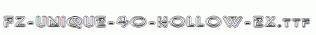 FZ-UNIQUE-40-HOLLOW-EX.ttf