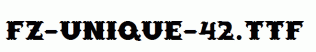 FZ-UNIQUE-42.ttf