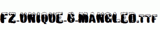 FZ-UNIQUE-6-MANGLED.ttf