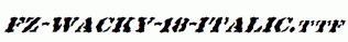 FZ-WACKY-18-ITALIC.ttf