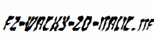 FZ-WACKY-20-ITALIC.ttf
