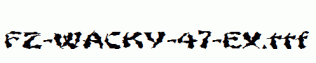 FZ-WACKY-47-EX.ttf