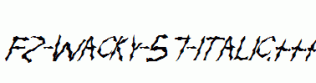 FZ-WACKY-57-ITALIC.ttf