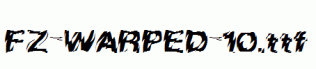 FZ-WARPED-10.ttf