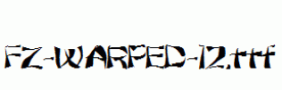 FZ-WARPED-12.ttf