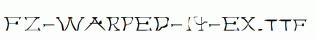 FZ-WARPED-14-EX.ttf