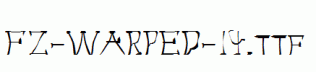 FZ-WARPED-14.ttf