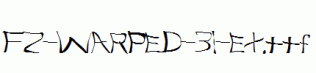 FZ-WARPED-31-EX.ttf