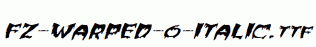 FZ-WARPED-6-ITALIC.ttf