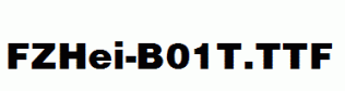 FZHei-B01T.ttf