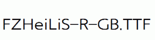 FZHeiLiS-R-GB.ttf