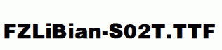 FZLiBian-S02T.ttf