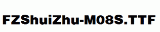 FZShuiZhu-M08S.ttf
