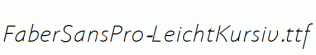 FaberSansPro-LeichtKursiv.ttf