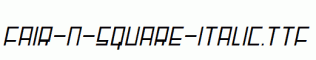 Fair-N-Square-Italic.ttf