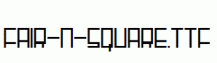 Fair-N-Square.ttf