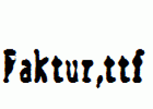 Faktur.ttf