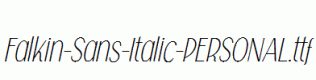 Falkin-Sans-Italic-PERSONAL.ttf