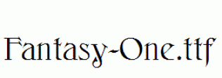 Fantasy-One.ttf
