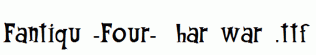 Fantique-Four-Shareware.ttf