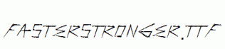FasterStronger.ttf