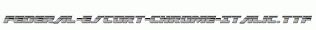 Federal-Escort-Chrome-Italic.ttf