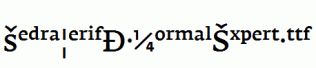 FedraSerifA-NormalExpert.ttf