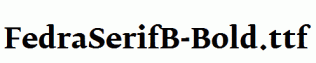 FedraSerifB-Bold.ttf