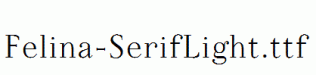 Felina-SerifLight.ttf