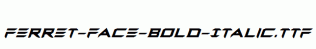 Ferret-Face-Bold-Italic.ttf