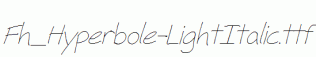 Fh_Hyperbole-LightItalic.ttf