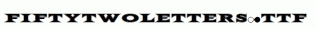 FiftyTwoLetters.ttf