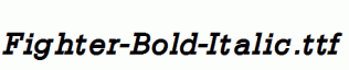 Fighter-Bold-Italic.ttf
