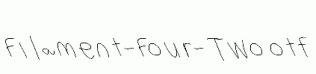 Filament-Four-Two.otf
