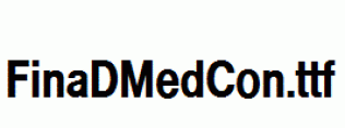 FinaDMedCon.ttf