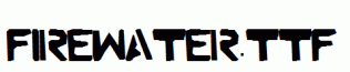 Firewater.ttf
