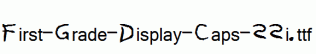 First-Grade-Display-Caps-SSi.ttf