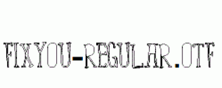 FixYou-Regular.otf