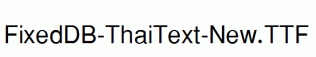FixedDB-ThaiText-New.ttf