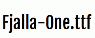 Fjalla-One.ttf