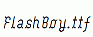FlashBoy.ttf