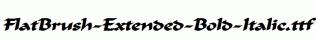 FlatBrush-Extended-Bold-Italic.ttf
