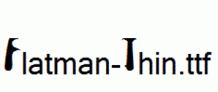 Flatman-Thin.ttf